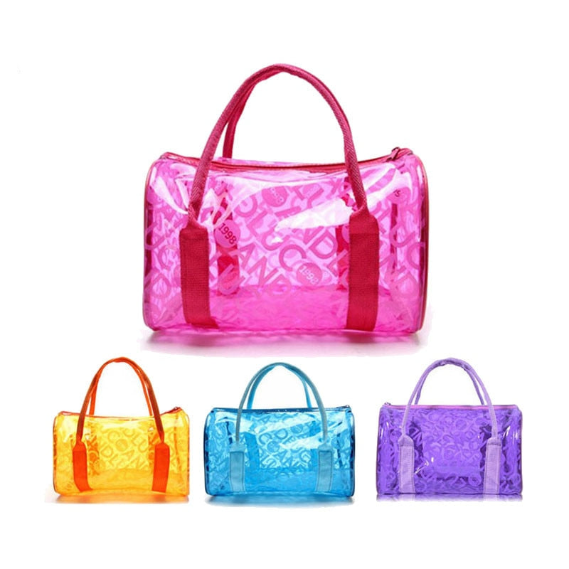 Flower child” transparent jelly bag